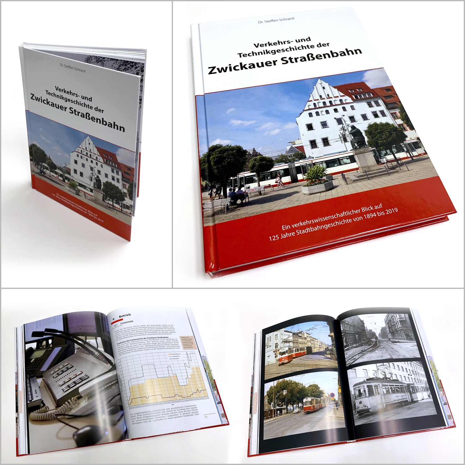 Einblicke in das Buch Verkehrs- und Technikgeschichte der Zwickauer Straßenbahn